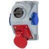 Gniazdo z wyłącznikiem 32/4+220v 2441 COMBOPOL 96062441w PCE