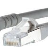 kabel LAN Metz Connect 1308455033-E, 1 szt., RJ45, CAT 6a, S/FTP, 5.00 m, szary