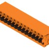 PCB terminal, 14 pole, pitch 5 mm, AWG 24-12, 20 A, spring-clamp connection, orange, 1331830000