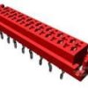 Listwa stykowa PCB 4-pinowe Micro-MaTch raster: 1.27 mm Pionowy 2-rzędowe TE Connectivity Płyta 100V W osłonie