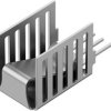 Clip-on heatsink, (L x W x H) 21 x 13 x 16 mm, 23.2 K/W, solderable surface, 10151036