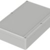 ABS enclosure, (L x W x H) 250 x 160 x 57 mm, light gray (RAL 7035), IP65, 63239200
