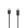 Kabel HDMI Hama Hama Video-Kabel, DisplayPort-Stecker - HDMI™-Stecker, Ultra-HD 4K, 1,50 m (0020 00205144, DisplayPort n
