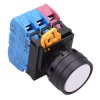 YW1B-M1E21W White 22mm Momentary Push Button Switch 2NO-1NC IP65 IDEC