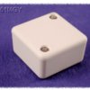 ABS miniature enclosure, (L x W x H) 35 x 35 x 20 mm, light gray (RAL 7035), IP54, 1551MGY