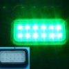 LAMPA 12xLED KW-214G 104x60x28 12-24V