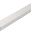 Mini cable duct, (L x W x H) 2000 x 12.5 x 7 mm, PVC, white, 6150276