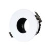 VT-873 Oczko halogenowe Spot trzonek: GU10 okrągła biały czarny 3157 V-TAC