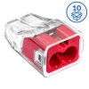 Szybkozłączka wtykowa Simet SCP2 B10 - 2 tory 4mm 32A/450V - Idealna Szybkozłączka - 10szt.