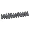 Listwa zaciskowa 12-torowa 6mm2 czarna 034213