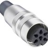 Lumberg KV 70-8 C Złącze żeńskie Łączna ilość styków: 7 1 szt.