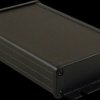 Aluminum enclosure, (L x W x H) 160 x 104 x 32 mm, black (RAL 9005), IP65, 1457L1602BK