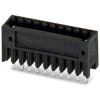 Pin header, 3 pole, pitch 2.5 mm, straight, black, 1963764