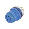 Binder 99-9108 60-03 Female Panel Mount 3 Pin with Solder Terminal