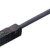 Czujnik zbliżeniowy Indukcyjny 2,5 mm Omron Niewpuszczany 12 → 24 V DC długość 20mm w obudowie prostokątnej
