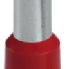 Insulated wire end ferrule, 35 mm², 30 mm/16 mm long, DIN 46228-4, red, 3200441