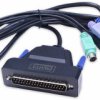 Digitus DS-72212 - 1-portowy moduł KVM do konsoli KVM Digitus (VGA, USB, PS/2), czarny