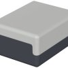 Bopla Element E 406 05406000 Obudowa elektroniki 65 x 50 x 30 polistyren szaro-biały (ral 7035), grafitowy szary (ral 70
