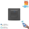 Włącznik światła 1obw. Wifi Tuya L+N Moes z ramką czarny