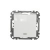 Przycisk schodowy z podświetleniem, biały, Sedna Design i Elements SDD111116L