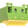 Blok samozacisków 63A QC zielony 10 przyłączy 33x45x45mm KN10E