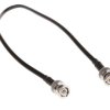Kabel koncentryczny złącze A BNC złacze B BNC długość 500mm typ kabla RG223 Z zakończeniem