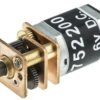 Silnik DC, 6 V, 170 mA, 0,46 W, 145 obr./min, 7 Ncm, RS PRO