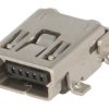 Gniazdo Usb B Mini Na Pcb Smt 5-Pin Poziome Szpula 1734035-2