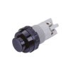 Rafi 101102001.0301 Pushbutton Raised 2 x Off/(On) 2A 250V AC Red Screw