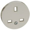 CELIANE Plakietka gniazda 2p+z standard angielski tytanowa 068433 LEGRAND