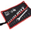 KOMPLET KLUCZY PŁASKICH 6-22mm płachta CRV