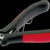 100802 VDE side-cutting pliers, 120 mm, oval-round head