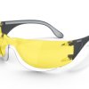 Okulary ochronne Moldex ADAPT Odporne na działanie promieniowania ultrafioletowego Żółty Czarny, Szary Elastomer