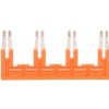 Mostek 1-3-5-7 z izolacją 30A pomarańczowy 282-437/011-000 /10szt./