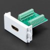 Panel Mount HDMI Socket to Terminal Block Breakout