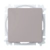 Przycisk pojedynczy z torem N ZONI szary beżowy 3559T-A91345 244W 2CHT599135A6244