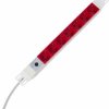 Outlet strip, 7-way, 2 m, 10 A, gray/red, 931704011