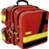 AEROcase 3-56076 Plecak ratunkowy z kieszenią na defibrylator (pusty) 40 x 42 x 27 czerwony
