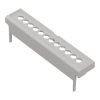 Maskownica terminal cover 4m raster 5,08 pod zaślepki ABS V0 (4 szt. komplet) - ZD4TC 5,08J ABS V0