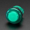 Adafruit Arcade Button with LED - 30mm Translucent Green