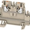 Multi level terminal block, push-in connection, 0.5-2.5 mm², 24 A, 8 kV, orange, 1547610000