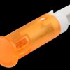 QS61XXO24 Indicator LED, 24 V DC, 6 mm, FASTON, orange