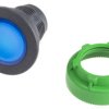Łeb przycisku, Ø 37 mm, IP66, IP67, IP69K, kolor: Niebieski Chwilowy, Schneider Electric, Harmony XB5 30 mm