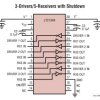 5V Low Power RS232 3-Driver/5-Receiver Transceiver with 2 Receivers Active in Shutdown