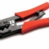 Zaciskarka wtyków 6p,8p czerwona