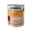 Ronseal 36845 Interior Varnish Quick Dry Gloss Teak 250ml