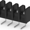 PCB terminal, 4 pole, AWG 22 to 12, 20 A, screw connection, black, 2-1776044-8