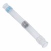 Butt connector with heat shrink insulation, transparent, 26 mm, 358733-000