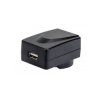Manhattan 102155 Mains USB-A Mobile Device Charger with UK/EU/USA adaptors Smar