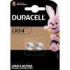 Duracell LR54B2 Coin Button Cell Battery LR 54 189 191 V10GA 1.5V - Pack of 2